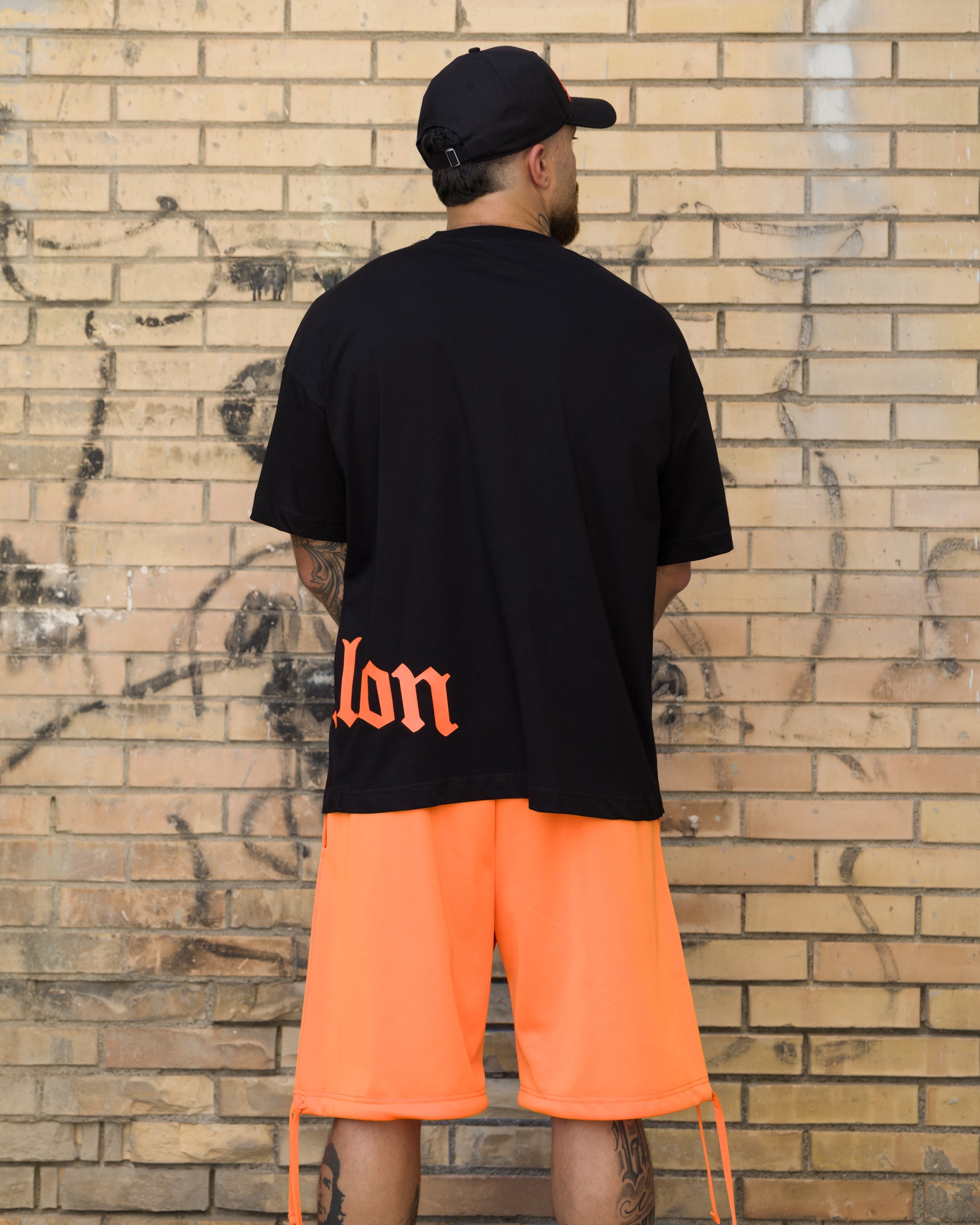 Gothic Shorts Orange