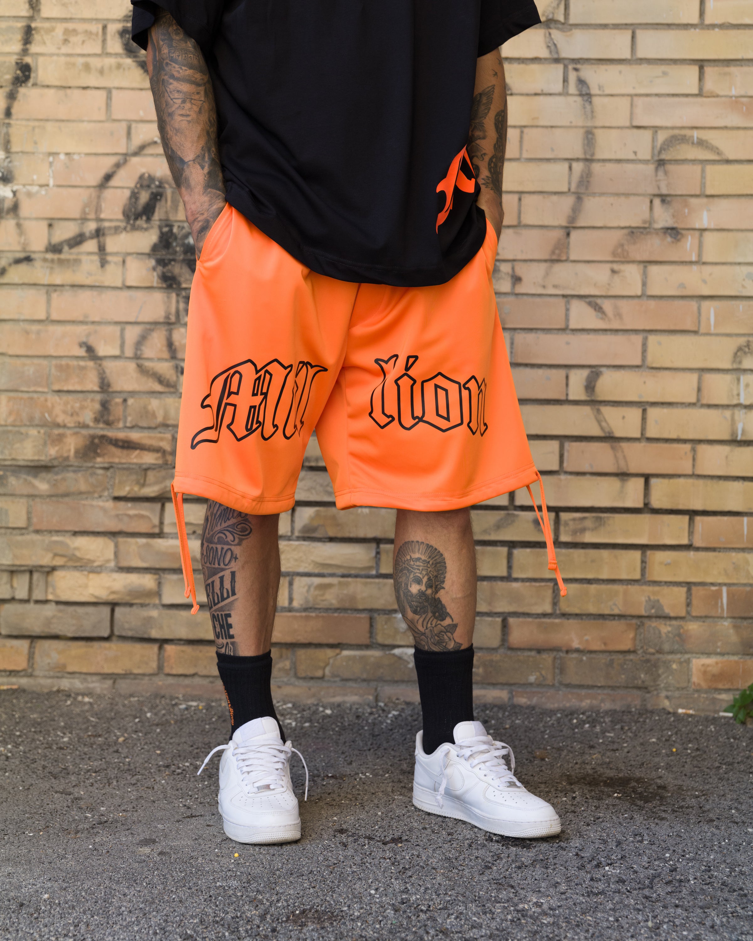 Gothic Shorts Orange