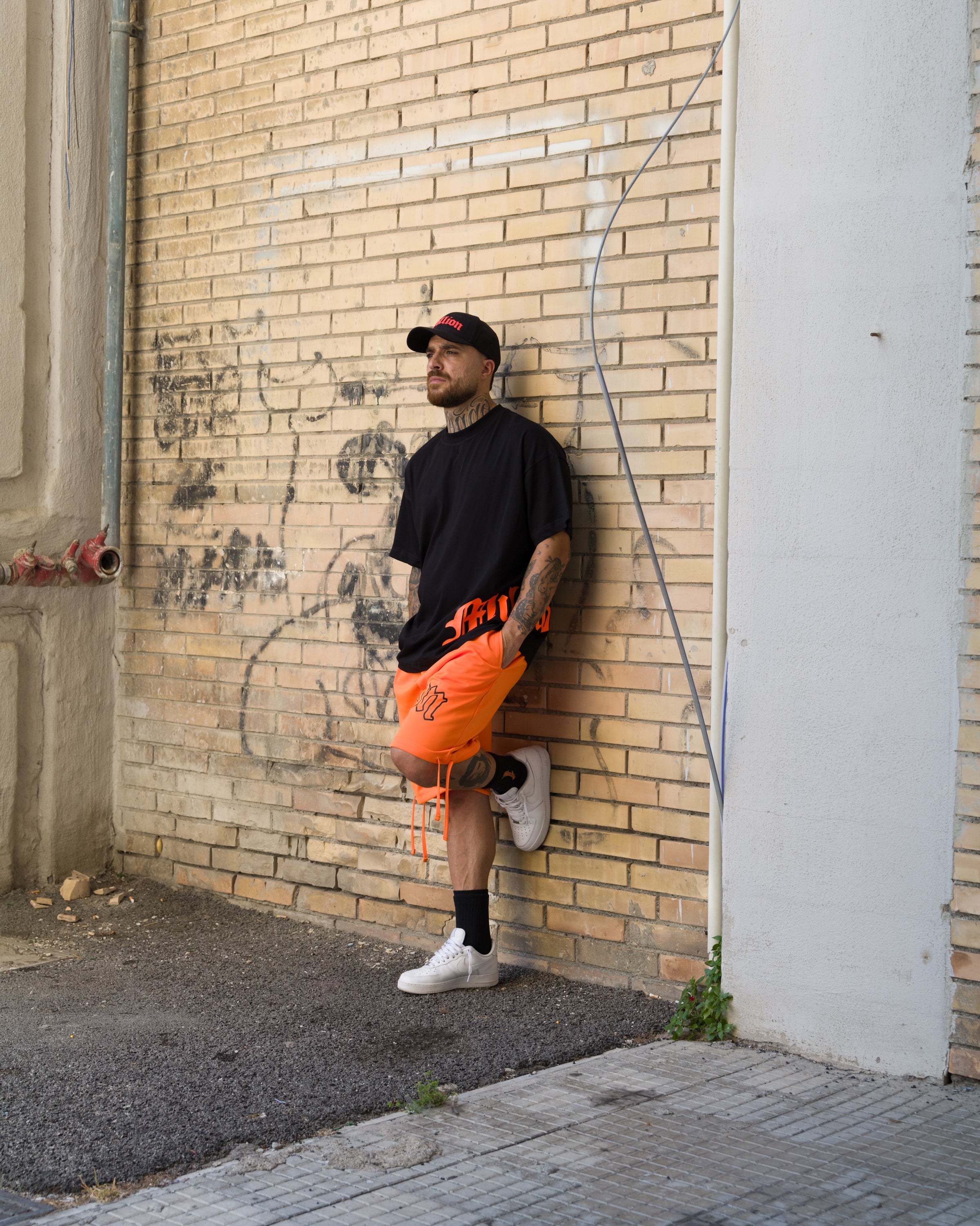 Gothic Shorts Orange