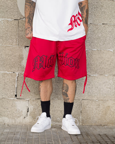 Gothic Shorts Red