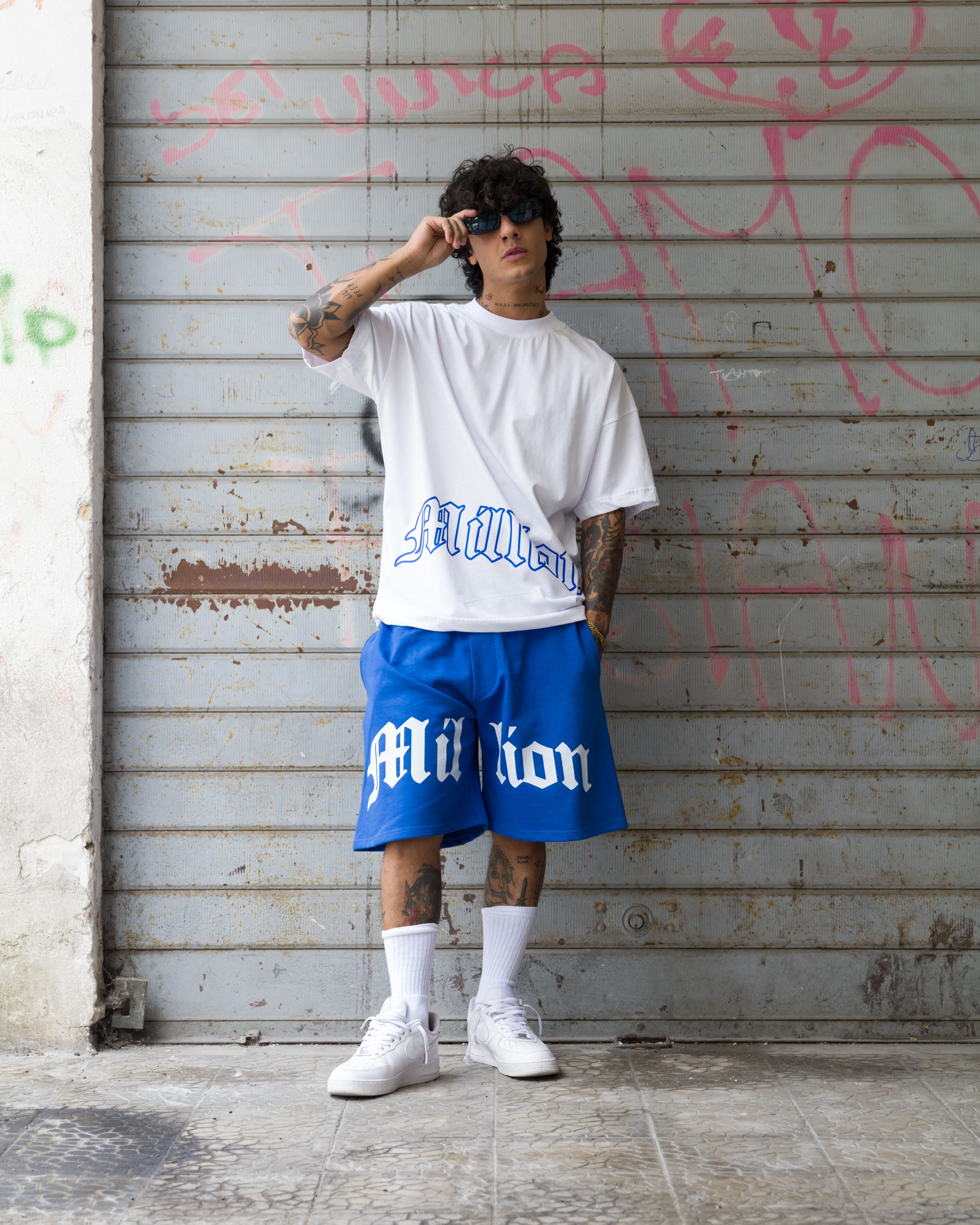 Shorts Logo Full Royal