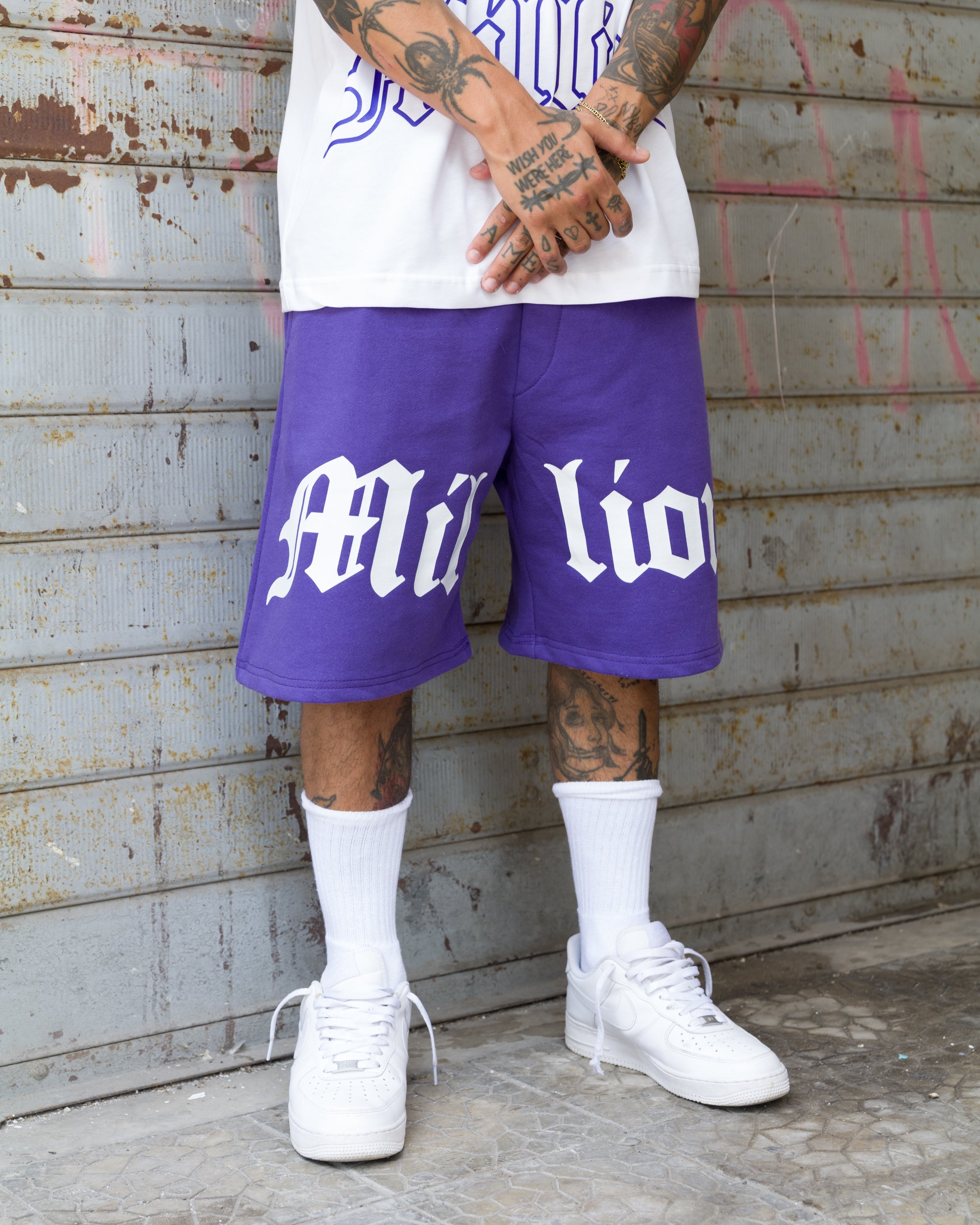 Shorts Logo Full Viola
