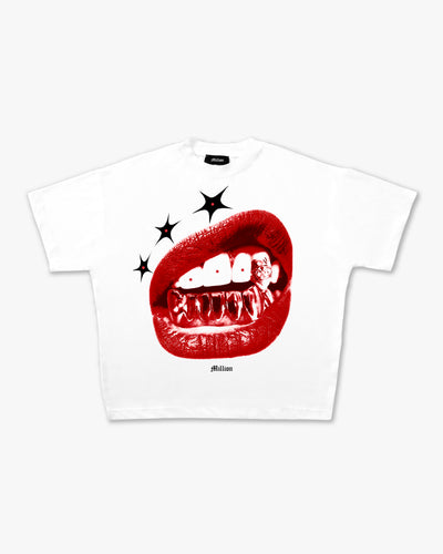 Lips White T-Shirt