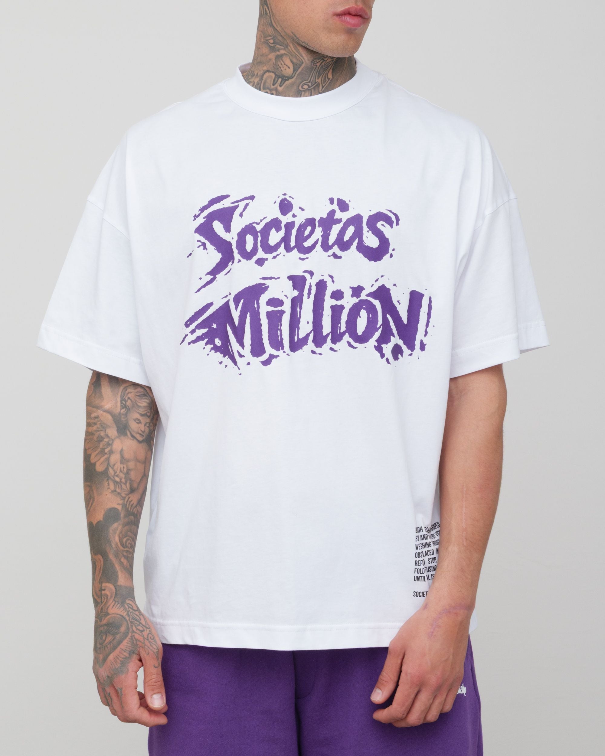 White Societas #1 T-Shirt