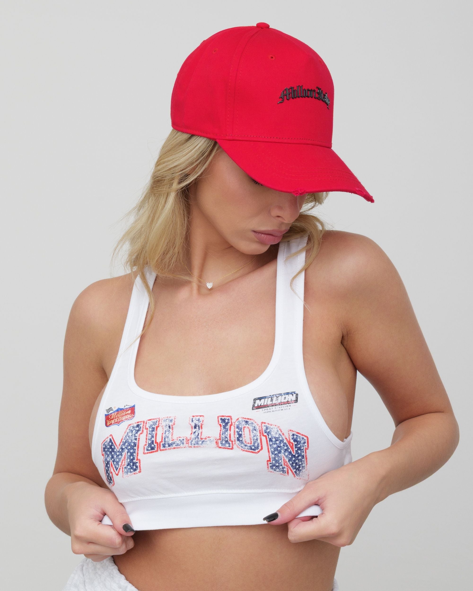 White Racing Top
