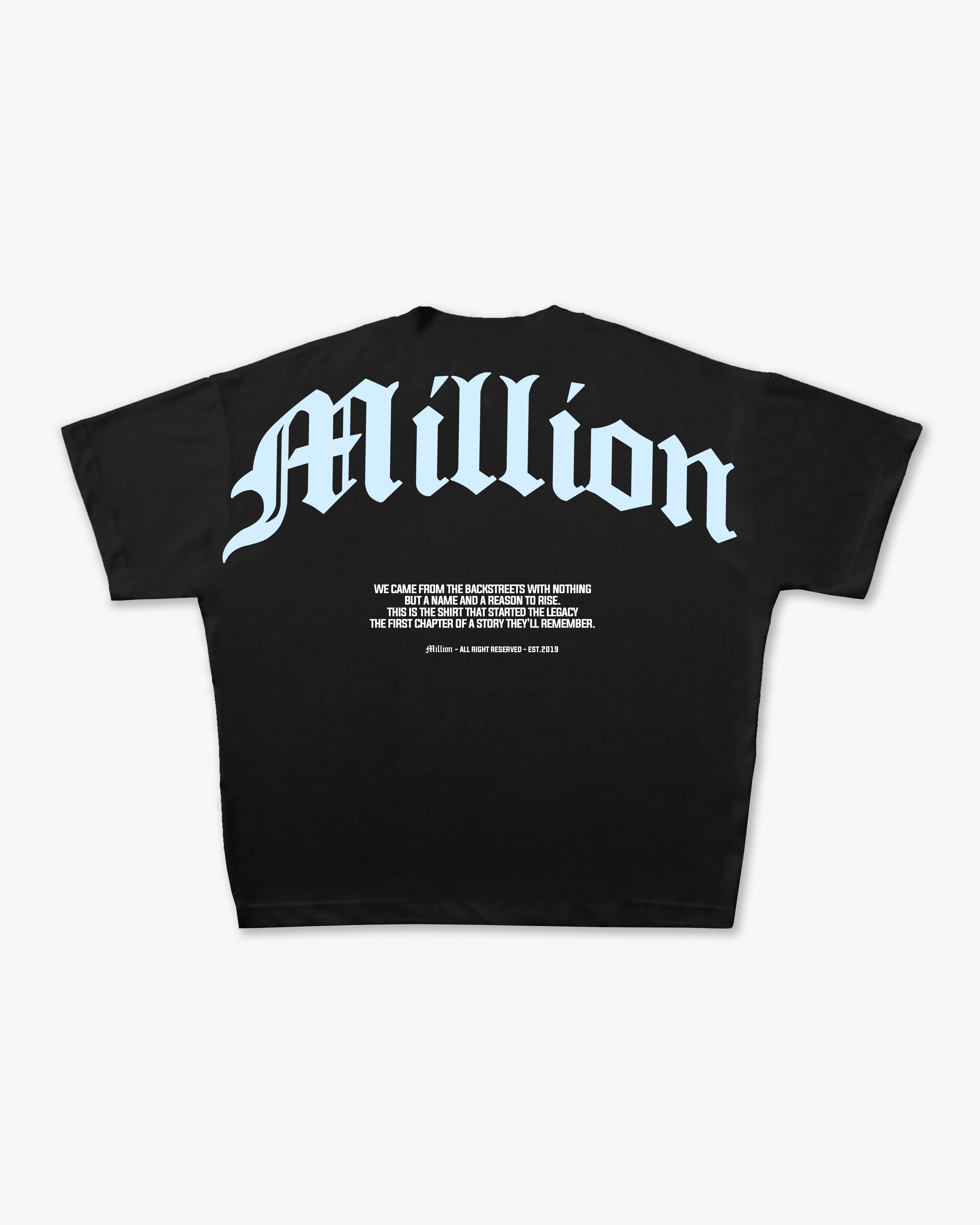 Black Origin Light Blue T-Shirt