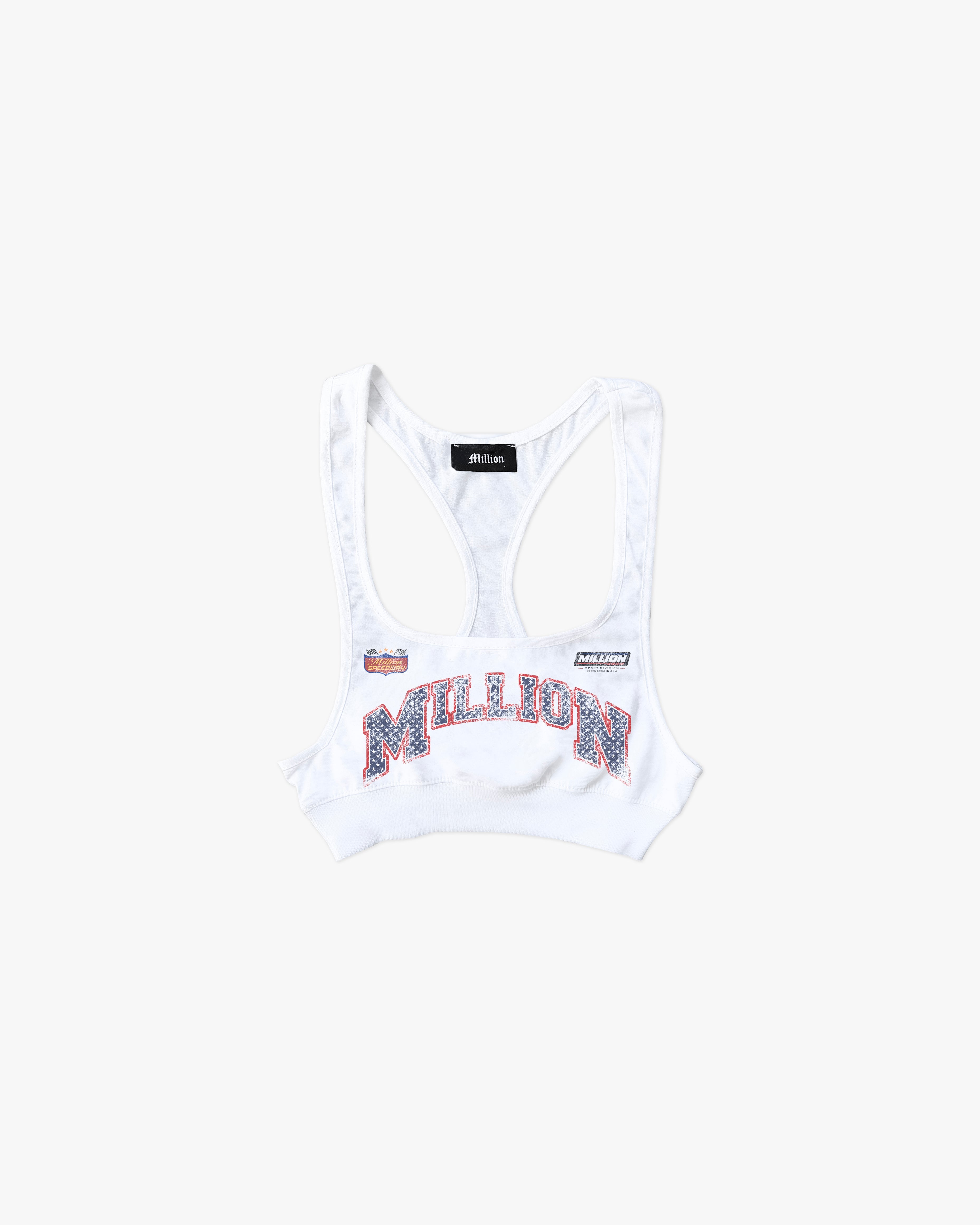 White Racing Top