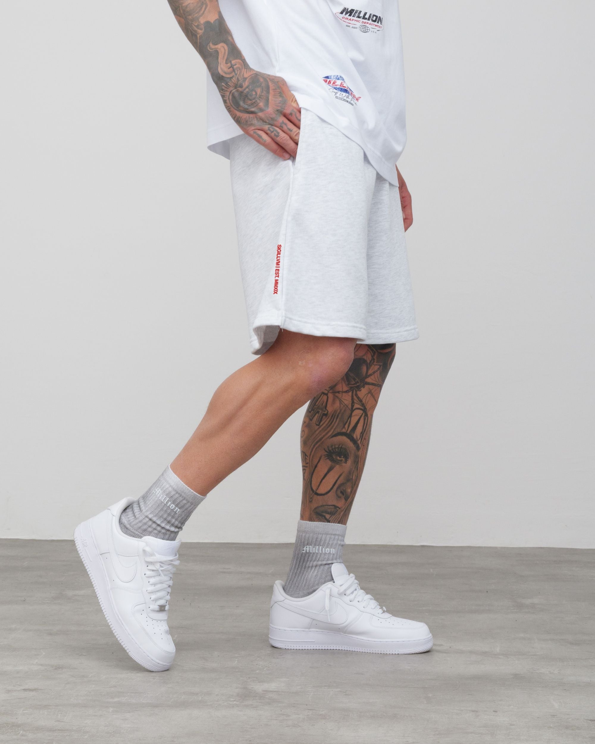 Gray SIGILLVM Shorts