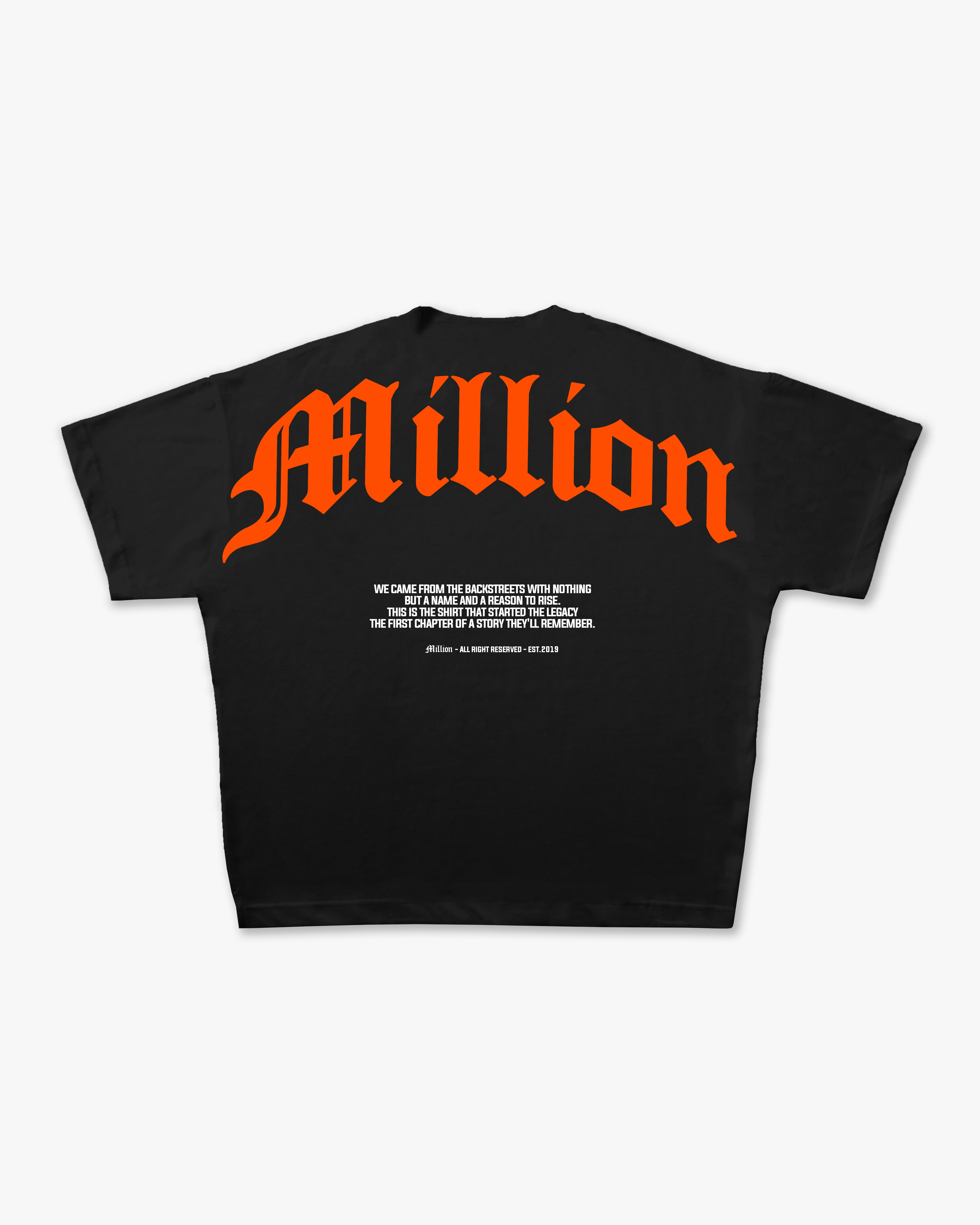 Black Origin Orange T-Shirt