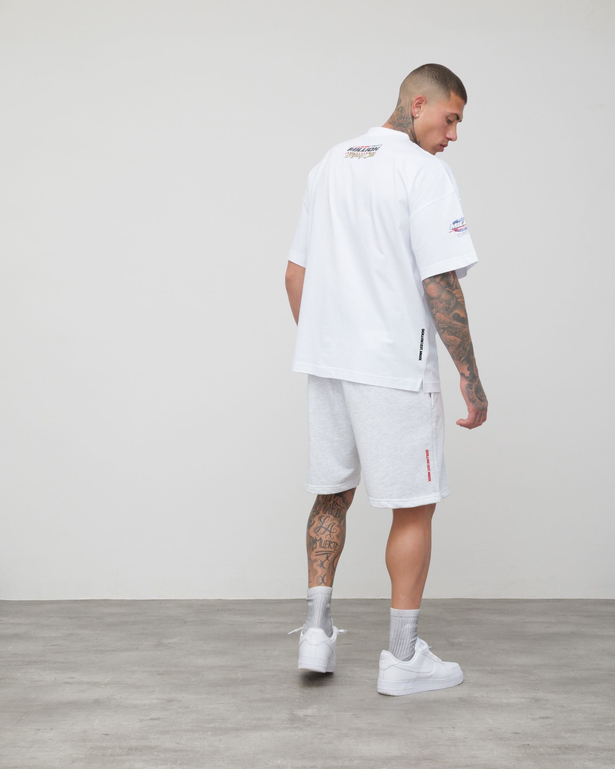 White Racing T-Shirt